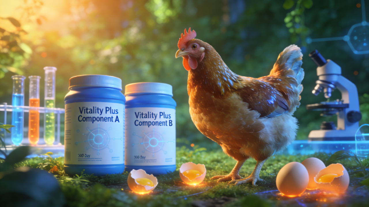 活力旺蛋鸡实验概念图